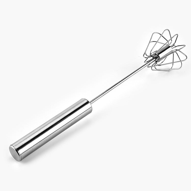 Hand-held Stainless Steel Semi Automatic Egg Beater