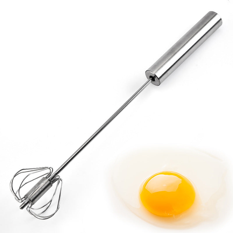 Hand-held Stainless Steel Semi Automatic Egg Beater