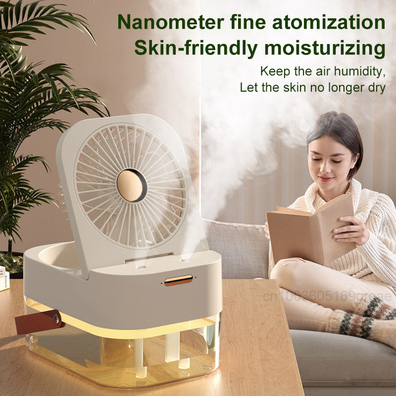 Humidifier Spray Fan Portable Fan & Air Cooler