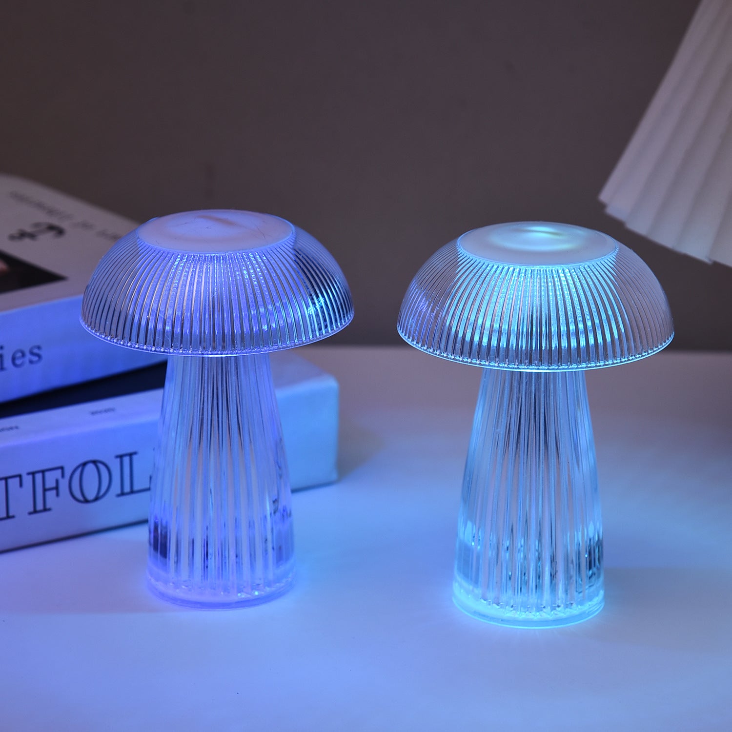 Mushroom Electronic Jellyfish Table Lamp